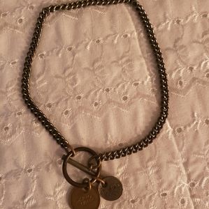 Twisted Silver Capture Necklace